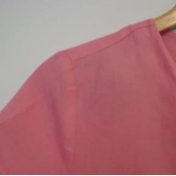 Talbots Pink Button Down Shirt - Picture 6 of 12